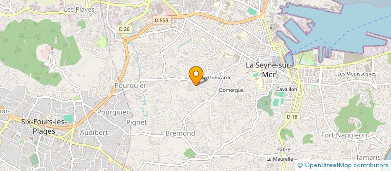localisation de l'entreprise ECO GRO à LA SEYNE-SUR-MER