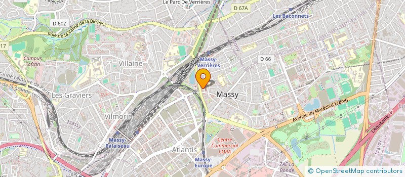localisation de l'entreprise ECO-HA à MASSY