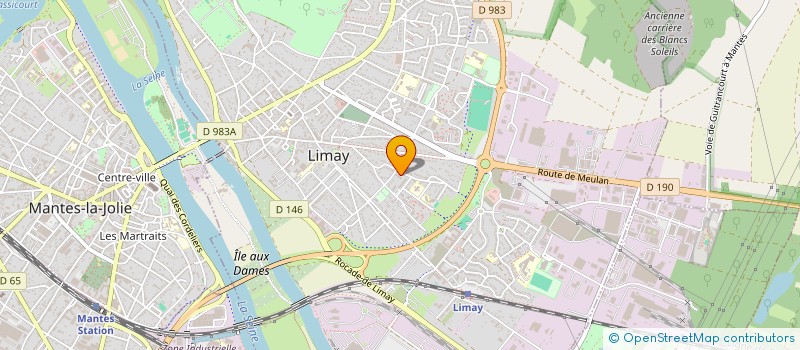 localisation de l'entreprise ECO HABITATION  LIMAY