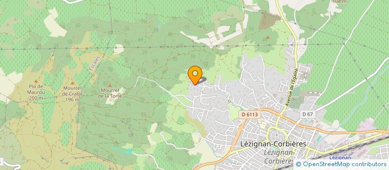 localisation de l'entreprise ECO HABITER EN CORBIERES ET MINERVOIS à LEZIGNAN-CORBIERES