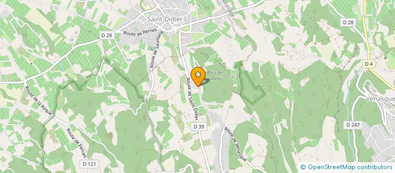 localisation de l'entreprise ECO HABITER VAUCLUSE  LE BEAUCET