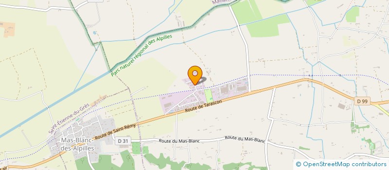 localisation de l'entreprise ECO HOLDING à SAINT-REMY-DE-PROVENCE