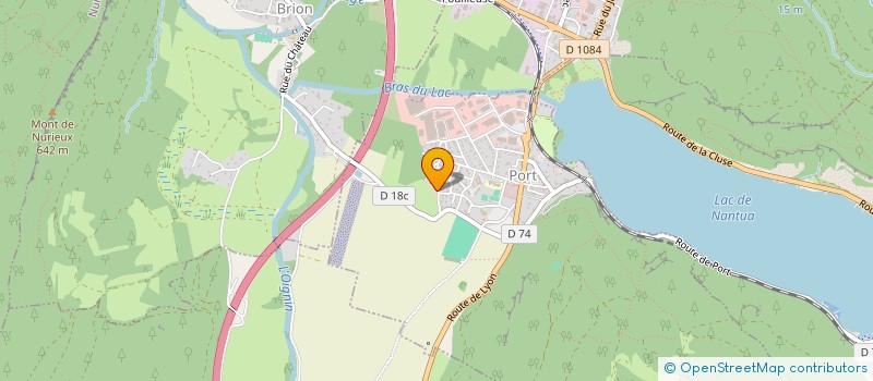 localisation de l'entreprise ECO HOME CONSTRUCTION  BEARD-GEOVREISSIAT