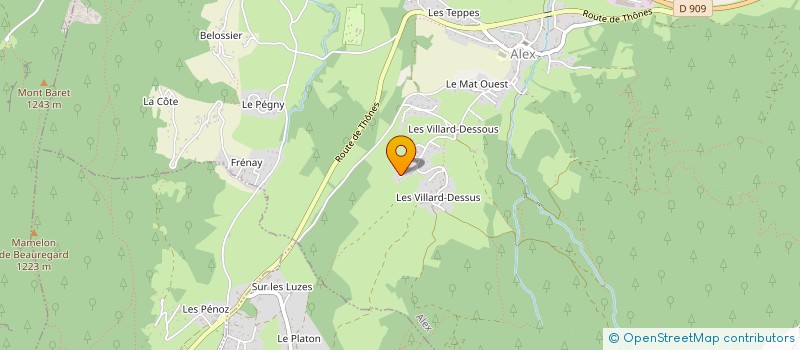 localisation de l'entreprise ECO HOME INOV'  ALEX