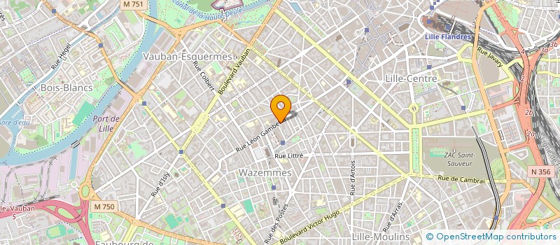 localisation de l'entreprise ECO-HOTELS à LILLE