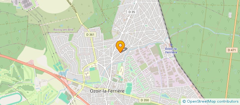 localisation de l'entreprise ECO IMMOBILIER  OZOIR-LA-FERRIERE