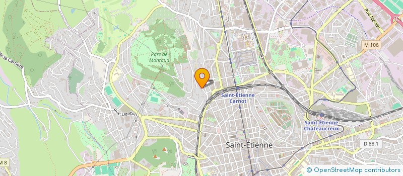 localisation de l'entreprise ECO IMMOGEST  SAINT-ETIENNE