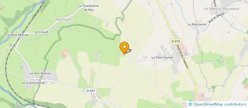 localisation de l'entreprise ECO-INSPIRATION  SAINT-LO