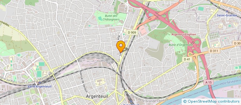 localisation de l'entreprise ECO INSTALLE  ARGENTEUIL