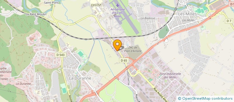 localisation de l'entreprise ECO INVEST à AIX-EN-PROVENCE