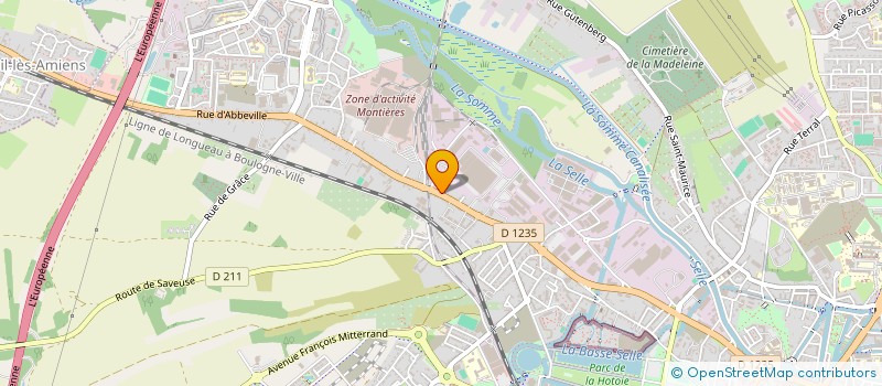 localisation de l'entreprise ECO ISO 80  AMIENS