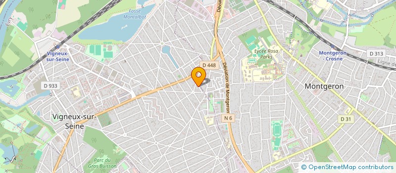 localisation de l'entreprise ECO ISO BAT à VIGNEUX-SUR-SEINE
