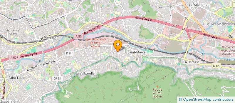 localisation de l'entreprise ECO ISOL  MARSEILLE