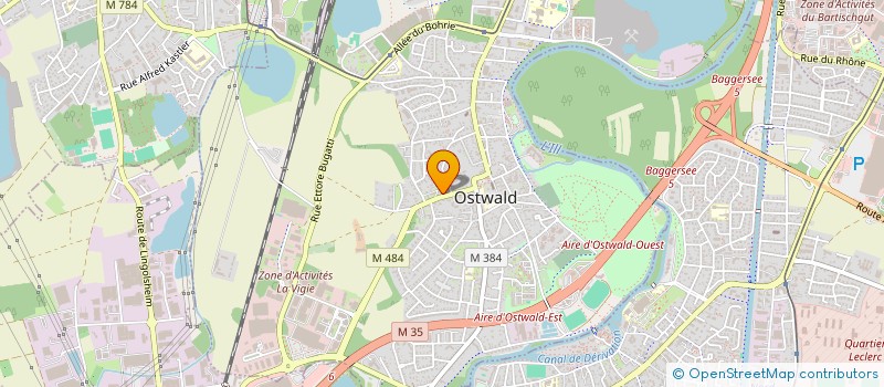 localisation de l'entreprise ECO ISOTHERM  OSTWALD