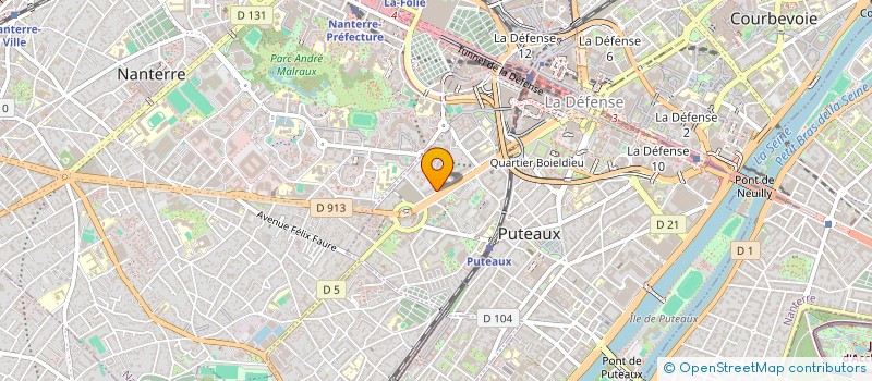 localisation de l'entreprise ECO L'EAU à PUTEAUX