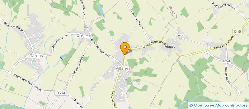 localisation de l'entreprise ECO LAMPS  VILLARIES