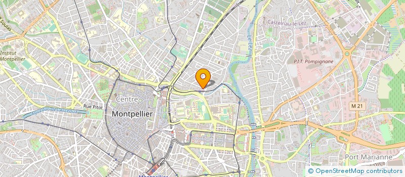 localisation de l'entreprise ECO LAVERIE à MONTPELLIER
