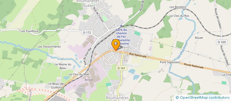 localisation de l'entreprise ECO'LEC à TERRES-DE-HAUTE-CHARENTE