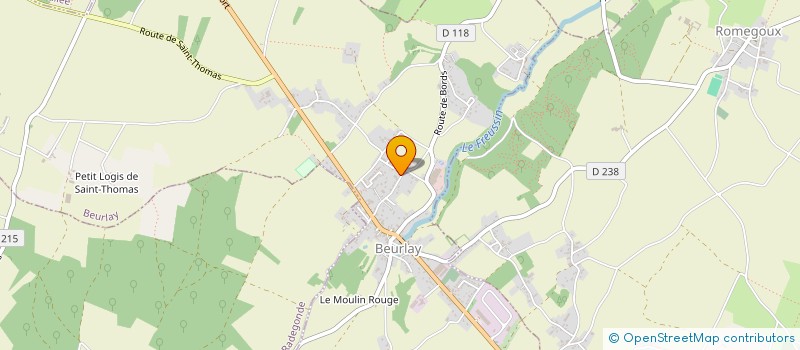 localisation de l'entreprise ECO LIFE SERVICES  BEURLAY