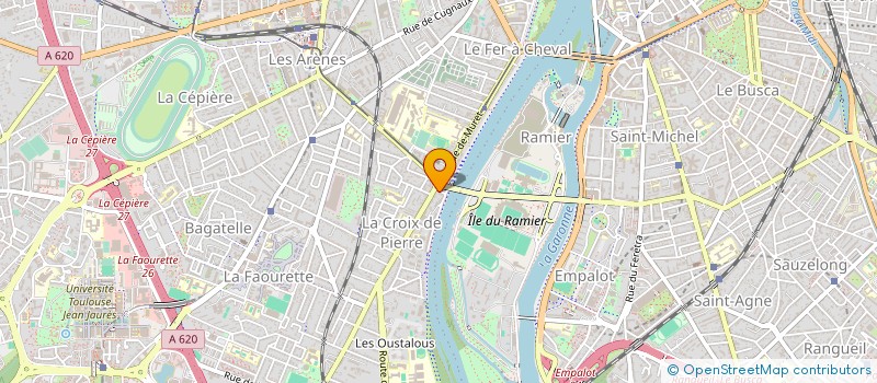 localisation de l'entreprise ECO'LOC à TOULOUSE