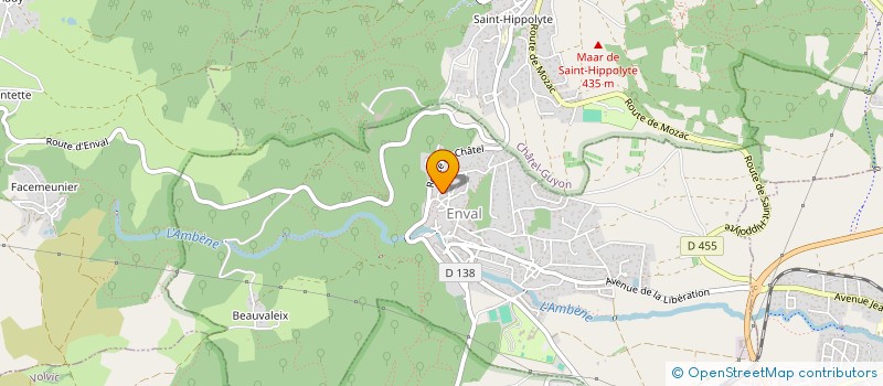 localisation de l'entreprise ECO LODGE  VOLVIC