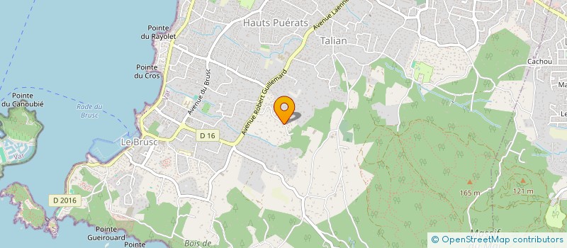 localisation de l'entreprise ECO LOGIC CONCEPT à SIX-FOURS-LES-PLAGES