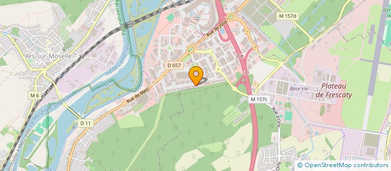 localisation de l'entreprise ECO LOGIS  JOUY-AUX-ARCHES