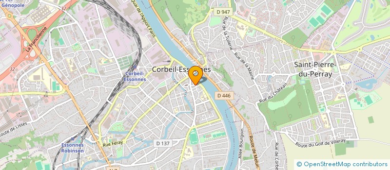 localisation de l'entreprise ECO LOGIS à CORBEIL-ESSONNES