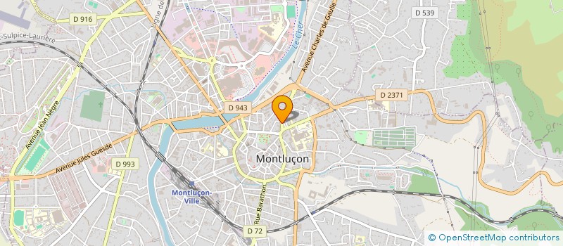 localisation de l'entreprise ECO-LOGIS à MONTLUCON