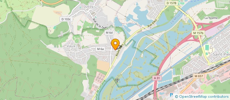 localisation de l'entreprise ECO'LOGIS PEINTURE ET RENOVATION  VAUX