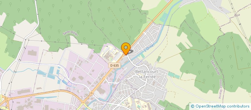 localisation de l'entreprise ECO'LOGIS PROTECT 52  BETTANCOURT-LA-FERREE
