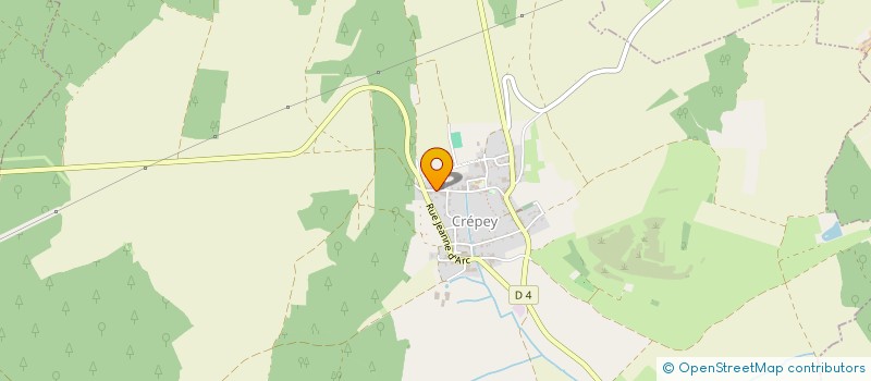 localisation de l'entreprise ECO LOGY  CREPEY