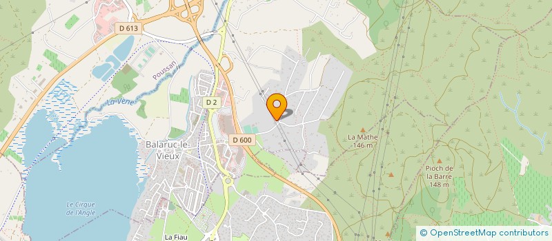 localisation de l'entreprise ECO LOISIRS  BALARUC-LE-VIEUX