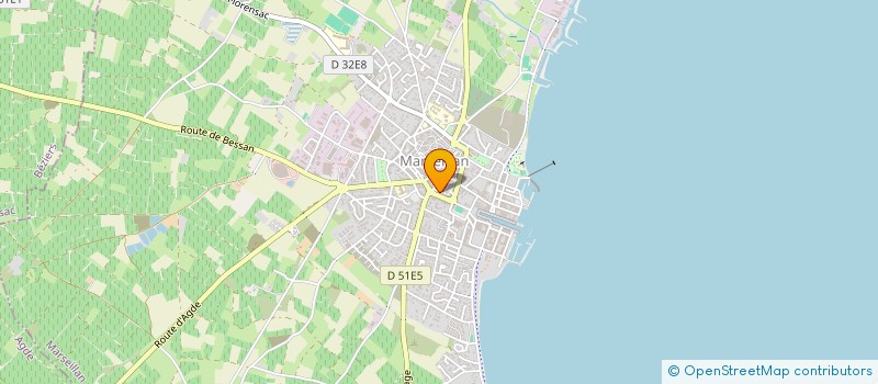 localisation de l'entreprise ECO LOISIRS à MARSEILLAN