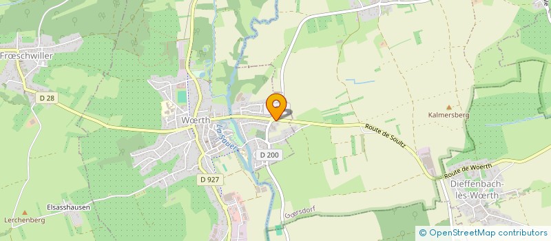 localisation de l'entreprise ECO MAISON PLUS  WOERTH