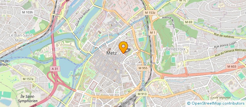 localisation de l'entreprise ECO-MANIFESTATONS MOSELLE, MEURTHE-ET-MOSELLE ET MEUSE  METZ