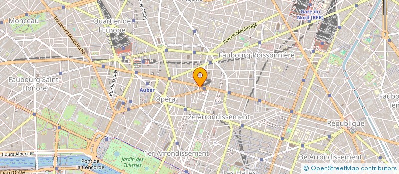 localisation de l'entreprise ECO MARIN BAIL à PARIS