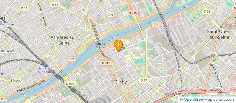 localisation de l'entreprise ECO MATERIELS à CLICHY