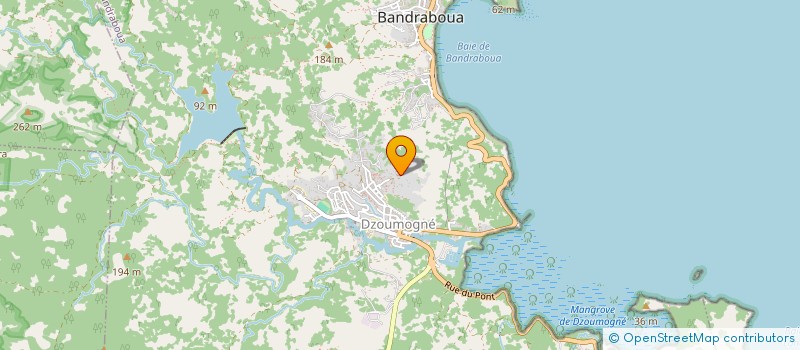localisation de l'entreprise ECO-MAYOTTE à BANDRABOUA