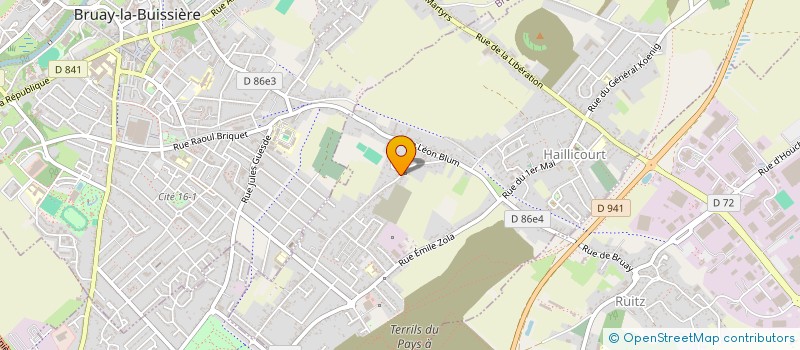 localisation de l'entreprise ECO MEDICAL  BETHUNE