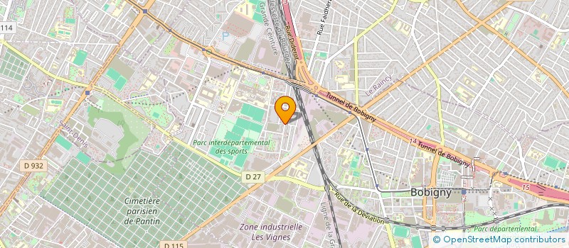 localisation de l'entreprise ECO MEUBLES à VITRY-SUR-SEINE