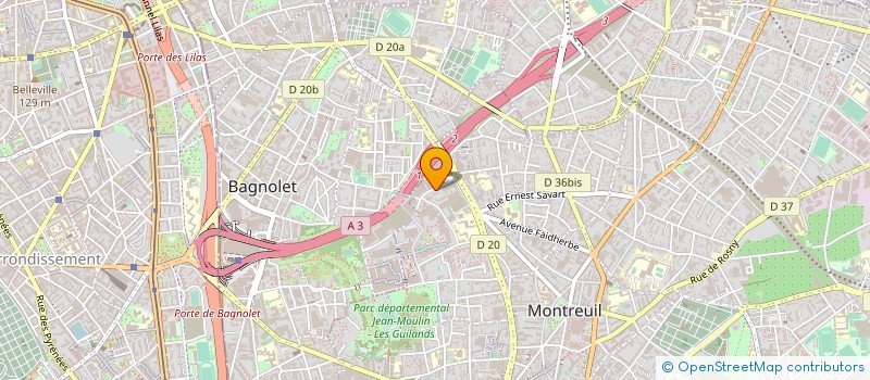 localisation de l'entreprise ECO MONTREUIL à MONTREUIL