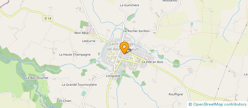 localisation de l'entreprise ECO MULTI-SERVICES  SAINT-GEORGES-DE-REINTEMBAULT