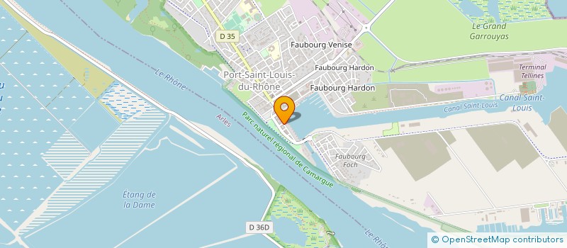 localisation de l'entreprise ECO-NAUTICS à PORT-SAINT-LOUIS-DU-RHONE