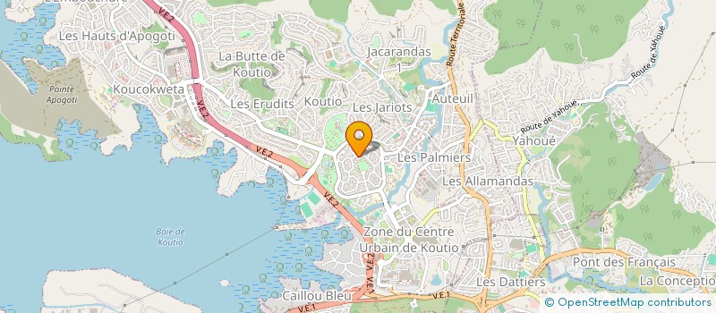 localisation de l'entreprise ECO+ NC à DUMBEA