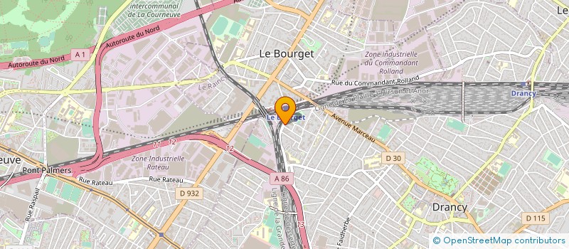 localisation de l'entreprise ECO NET  VILLENEUVE-LA-GARENNE