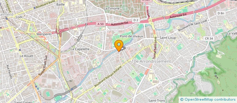 localisation de l'entreprise ECO-NET SERVICES 13 à MARSEILLE