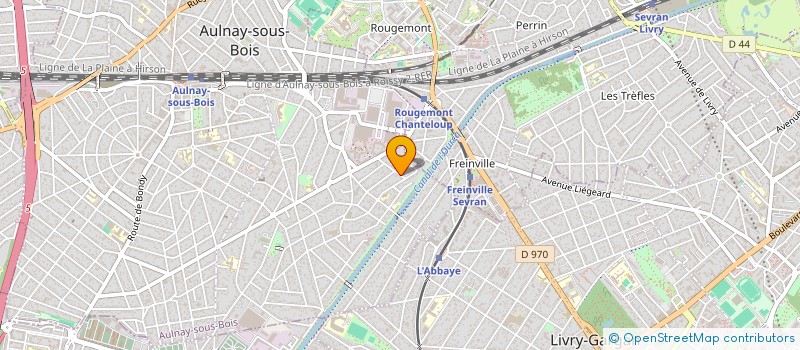 localisation de l'entreprise ECO NORMES HABITAT à AULNAY-SOUS-BOIS