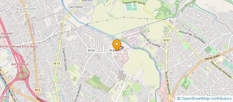 localisation de l'entreprise ECO'NRJ à LAUNAGUET