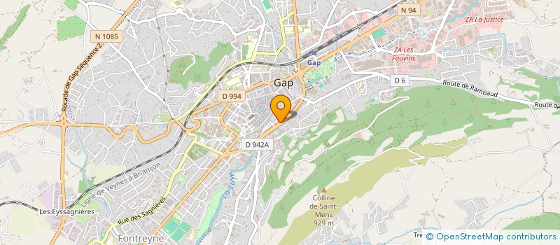 localisation de l'entreprise ECO OPTIC  GAP